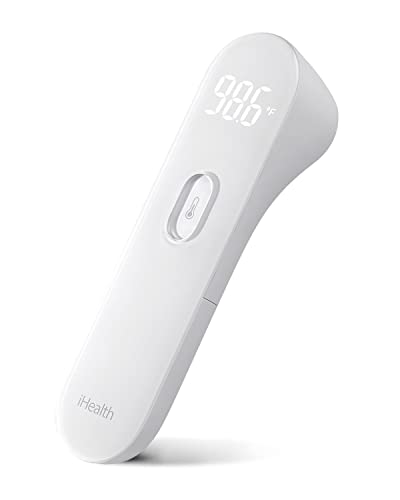 No-Touch Forehead Thermometer, Digital Infrared Thermometer for Adults and Kids