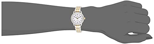 Easy Reader 25mm Dress Two-Tone Stainless Steel Expansion Band Watch