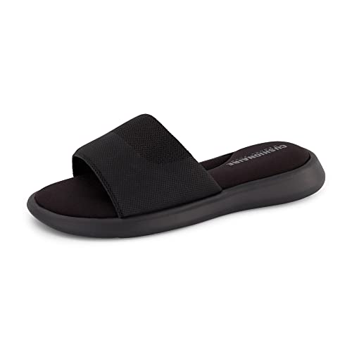 Women's Eva Memory Foam slide Sandal with +Comfort, Black 8