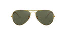 Ray-Ban Rb3025 Classic Pilot Sunglasses, Gold/Green Polarized, 58 mm