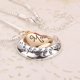 Mother's Day Gift - I Love You Mom Heart Necklace