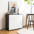3-Door Buffet Sideboard Kitchen Storage Cabinet Console Cupboard w/Drawer