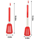 Cooking Tongs 9 inches and 12 inches Stainless Steel Kitchen Silicone Serving Tongs