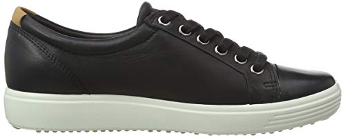 Womens Soft 7 Fashion Sneaker, Black, 36 EU/5-5.5 M US