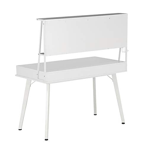 Study Computer Storage & Magnetic Dry Erase White Board Home Office Desk