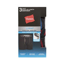 X-Large Black Total Support Pouch Men's Pack, Anti-Chafing, Moisture-Wicking Underwear