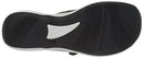Clarks Women's Breeze Sea Flip-Flop, Black Synthetic, 9