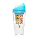 A Portable Cereal Cup - No Spoon. No Bowl. It's Cereal On The Go.