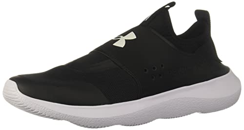 Under Armour Men's Runplay Road Running Shoe, Black (006)/White, 10