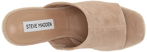 Women's URGE Wedge Sandal, Tan Suede, 7.5