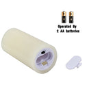 Flameless Candles Battery Operated Candles 4" 5" 6" 7" 8" 9" Set of 9 Ivory LED Candles
