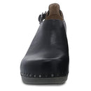 Dansko Women's Sassy Black Milled Heel 7.5-8 M US - Adjustable Strap, Comfort