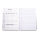 Wide Ruled Composition Notebook, 100 Sheet, Assorted Solid Colors, 4-Pack