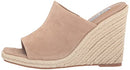 Women's URGE Wedge Sandal, Tan Suede, 7.5