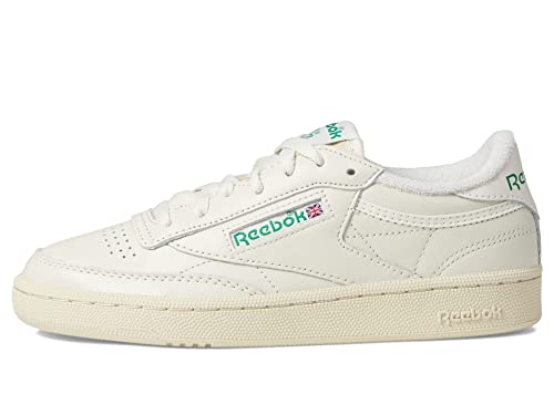 Reebok Women's Club C Sneaker Chalk/Alabaster/Glen Green Vintage 9