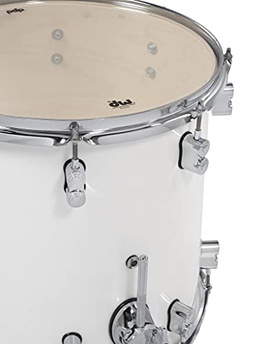 7-Piece Concept Maple Shell Pack with Chrome Hardware Pearlescent White