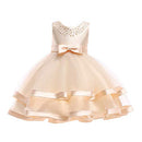 COMISARA Toddler Baby Flower Girl Dress Little Kids