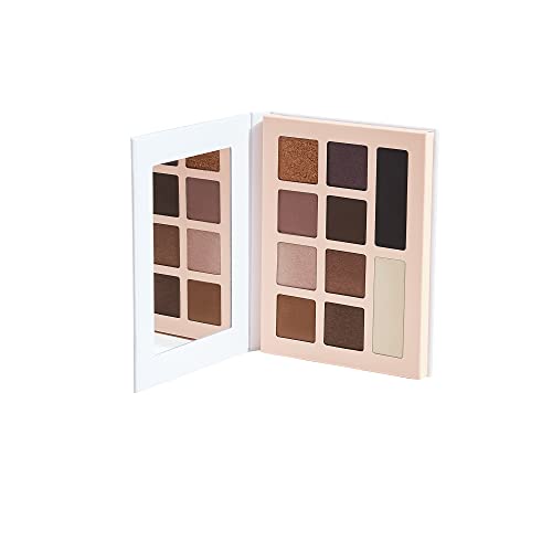 Eyeshadow Palette with 10 Pigment-Rich Shades | Dermatologist Tested + Cruelty Free | 0.67 oz.