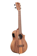 Kala Teak Tri-Top Tenor Acoustic-electric Ukulele - Natural