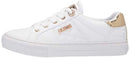 GUESS Women's LOVEN Sneaker, White, 7