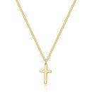 Cross Necklace for Women 14K Gold Filled Stainless Steel Small Cross Pendant