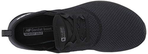 New Balance Women's FuelCore Nergize V1 Sneaker, Black/Magnet, 8