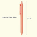 12Pcs Ballpoint Pens, Comfortable Writing Pens, Pastel Retractable Pretty Journaling Pens, Black Ink