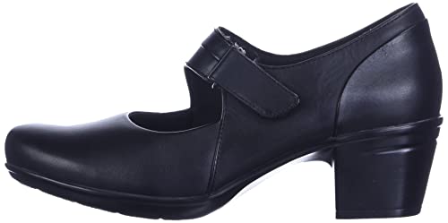 Clarks womens Emslie Lulin Dress Pump, Black, 8 US