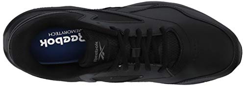 Reebok Men's Walk Ultra 7 DMX Max Shoe, Black/Cold Grey/Collegiate Royal