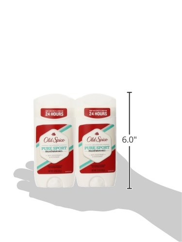 Old Spice High Endurance Antiperspirant and Deodorant for Men, Pure Sport 3 oz (Pack of 6)