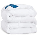 Comforter Full Size Duvet Insert - Down Alternative White Full Size Comforter, Quilted All