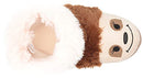 Girl's Zoo Friends Bootie Slipper, Sleepy Sloth, X-Small Little Kid US