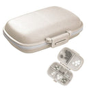 1Pack Travel Pill Organizer, 8 Compartments Portable Pill Case, Small Pill Box for Pocket