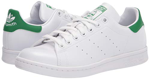 adidas Originals Men's Stan Smith (End Plastic Waste) Sneaker, White/White/Green