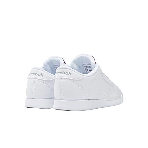 Reebok women's Princess Fashion Sneaker, White, 8.5 US