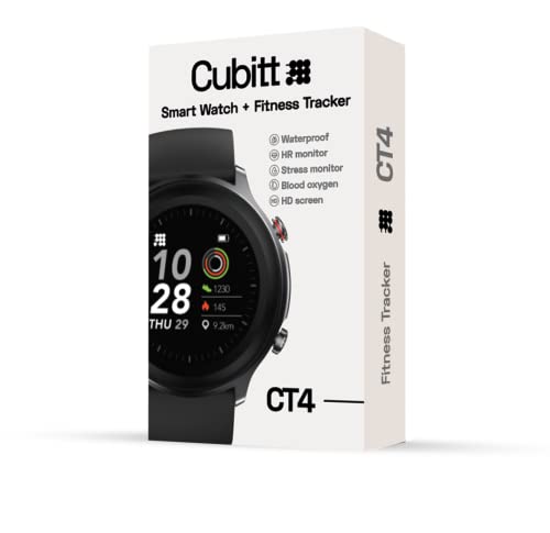 Smart Watch, Fitness Tracker with 1.28 TFT-LCD Color Touch Screen, IP68 Waterproof