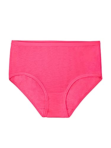 Girls' Little Cotton Brief Underwear, 14 Pack - Fashion Assorted, 6