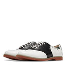 Eastland Women's Sadie Oxford, Black/White, 8 Medium US