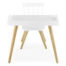 Kids' Desk & Chair Set-Greenguard Gold Certified-Ideal for Arts & Crafts, Snack Time, Studying