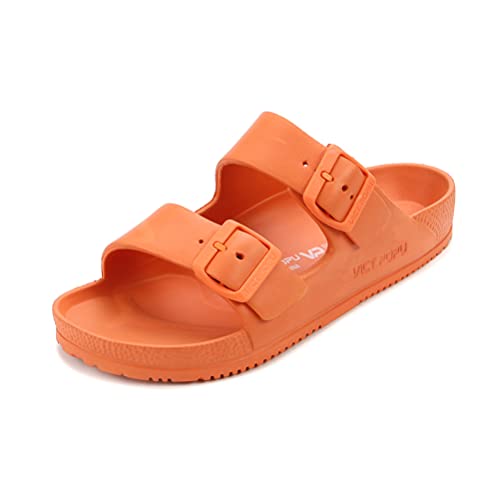 Womens Sandals Adjustable Double Buckle Strap Waterproof