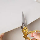 Heavy Duty Tailor Scissors 8" Gold Stainless Steel Dressmaker Shears(Gold)