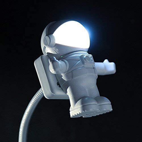 Creative Spaceman Astronaut LED Flexible USB Light for Laptop PC Notebook