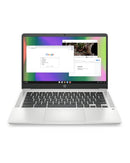 HP Chromebook 14 Laptop, Intel Celeron N4120, 4 GB RAM, 64 GB eMMC, 14" HD Display,