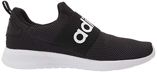 adidas Men's Lite Racer Adapt 4.0 Running Shoes, Black/White/Black, 10