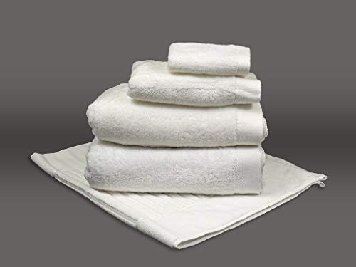 Towel Plush Luxury Soft White Towels Set 6-Pieces