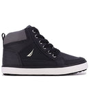 Nautica Kids Murray Sneaker-Lace Up Fashion Shoe- Boot Like High Top