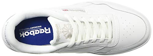 Reebok Men Club MEMT Sneaker, Steel/White, 12