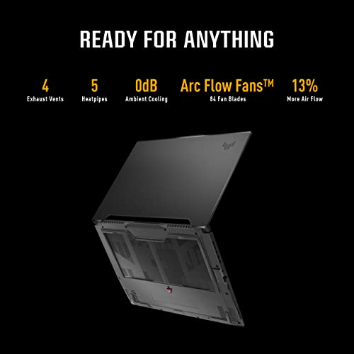 ASUS TUF Dash 15 (2022) Gaming Laptop, 15.6" 144Hz FHD Display, Intel Core i7-12650H, GeForce RTX 3060, 16GB DDR5