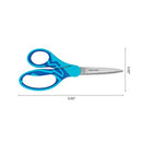 Fiskars Student Scissors, Scissors for School, SoftGrip 7 Inch, 3 Pack