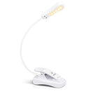 3000K Warm LED Rechargeable Book Light, Easy for Eyes, Clip on Reading Lights